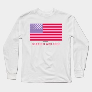 American Flag from Derry Girls Long Sleeve T-Shirt